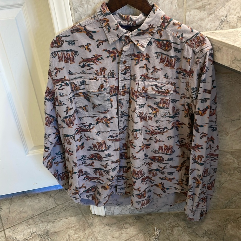Vintage Stapleford button down hunting shirt
